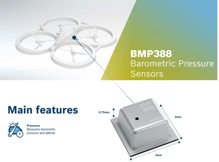 New Barometric Pressure Sensors for Drones and Other Applications
